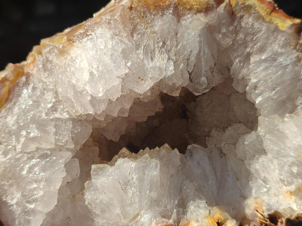 Natural Crystalline Agate Geodes x 2 From Maintirano, Madagascar - Toprock Gemstones and Minerals 