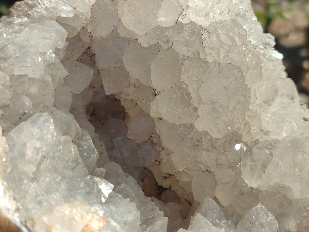 Natural Crystalline Agate Geodes x 2 From Maintirano, Madagascar - Toprock Gemstones and Minerals 