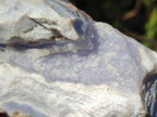 Natural Blue Lace Agate Specimens with Calcite x 3 From Namibia - Toprock Gemstones and Minerals 