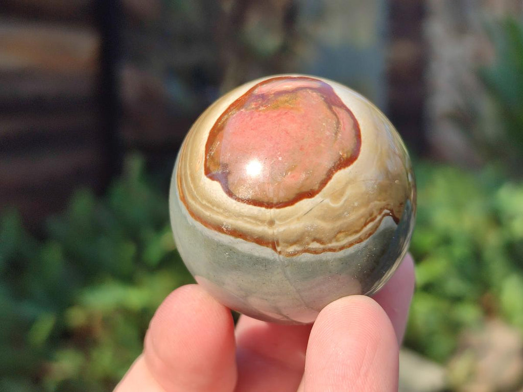 Polished Polychrome Jasper Spheres x 12 From Androka, Madagascar - Toprock Gemstones and Minerals 