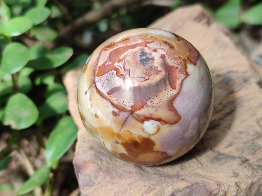 Polished Polychrome Jasper Spheres x 12 From Androka, Madagascar - Toprock Gemstones and Minerals 