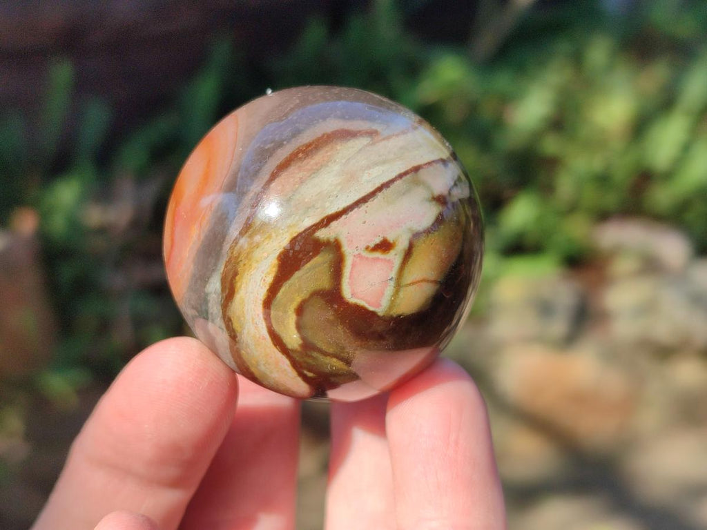 Polished Polychrome Jasper Spheres x 12 From Androka, Madagascar - Toprock Gemstones and Minerals 
