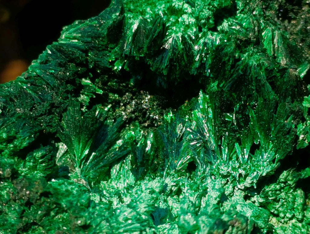 Natural Large Silky Malachite Specimen x 1 From Kasompe, Congo - Toprock Gemstones and Minerals 