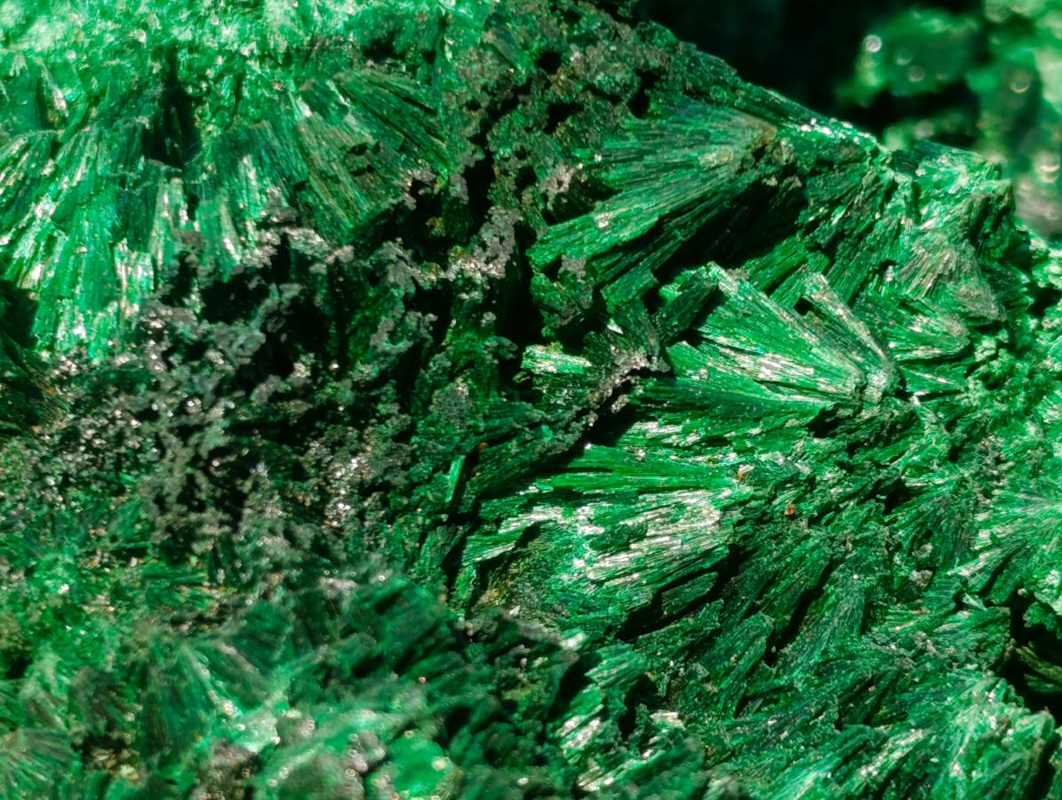 Natural Large Silky Malachite Specimen x 1 From Kasompe, Congo - Toprock Gemstones and Minerals 