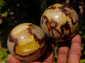 Polished Septerye Spheres x 6 From Mahajanga, Madagascar - Toprock Gemstones and Minerals 