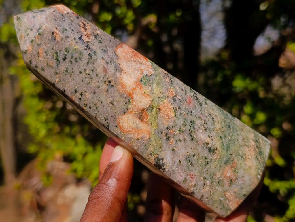 Polished Mixed Multi Mineral Display Crystals x 4 From Madagascar - Toprock Gemstones and Minerals 