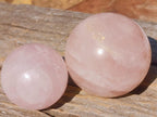 Polished Gemmy Star Rose Quartz Spheres x 5 From Madagascar - Toprock Gemstones and Minerals 