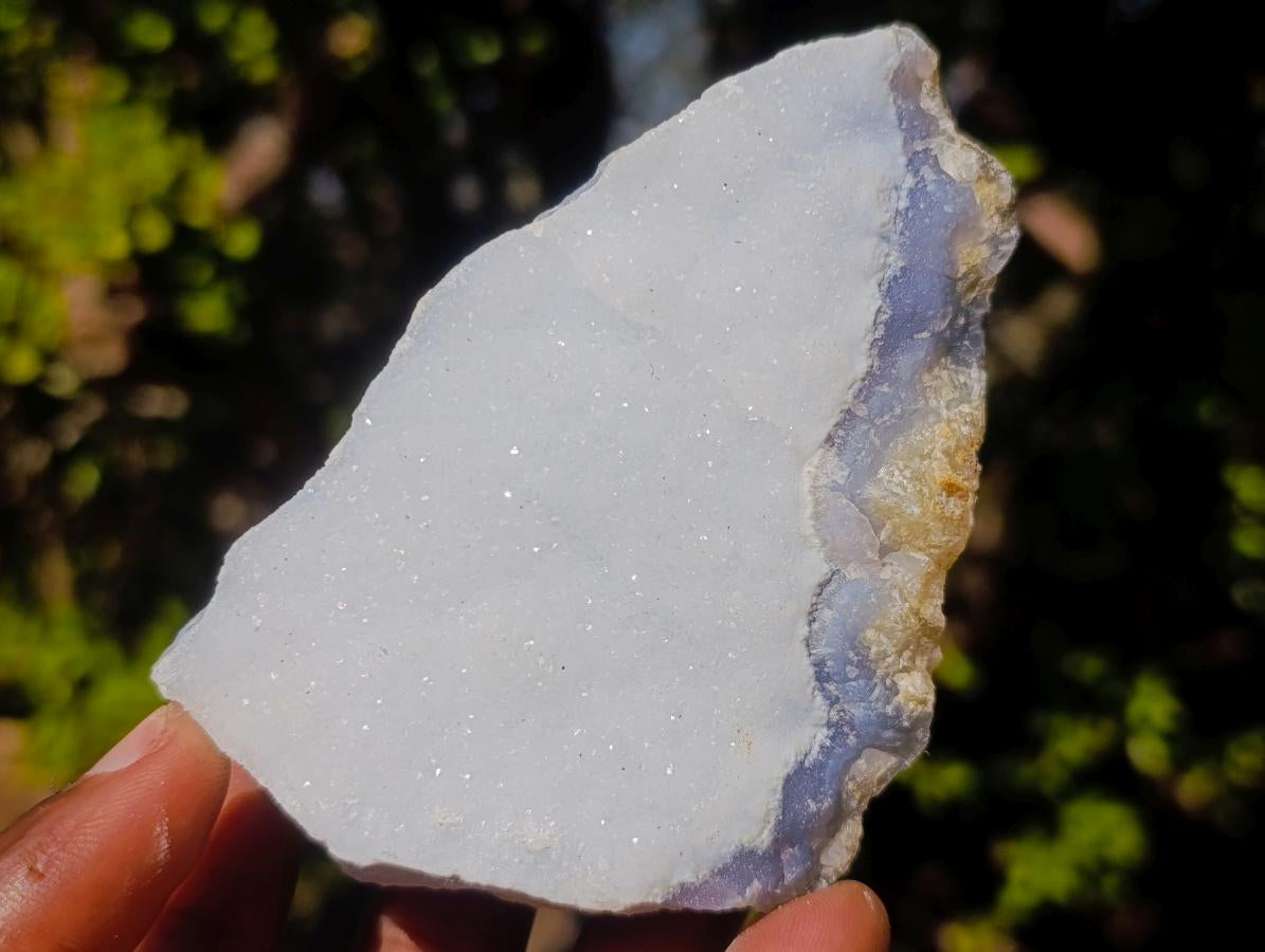 Natural Blue Lace Agate Geode Specimens x 21 From Nsanje, Malawi - Toprock Gemstones and Minerals 