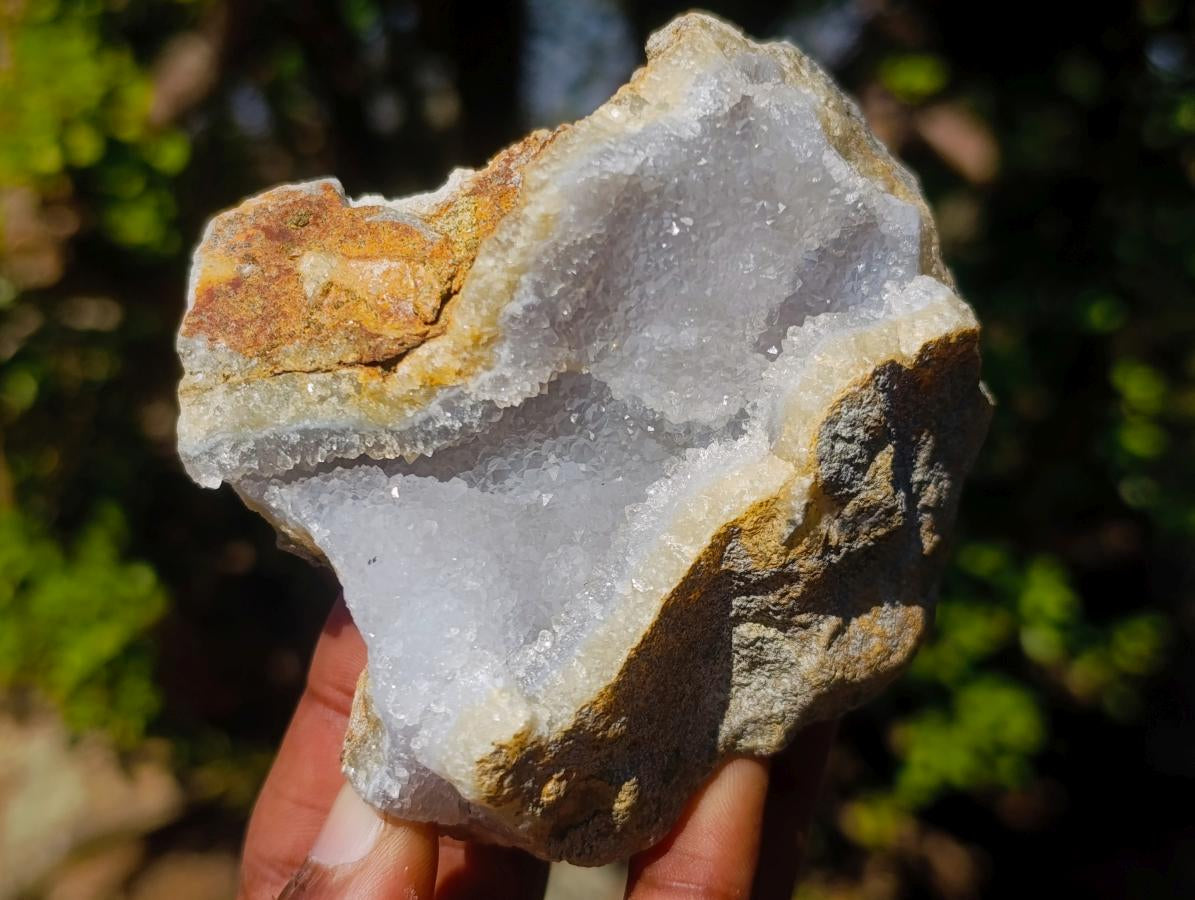 Natural Blue Lace Agate Geode Specimens x 21 From Nsanje, Malawi - Toprock Gemstones and Minerals 