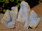 Natural Blue Lace Agate Geode Specimens x 21 From Nsanje, Malawi - Toprock Gemstones and Minerals 