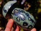 Polished Stromatolite "Kambamba Jasper" Mushrooms x 4 From Katsepy, Madagascar - Toprock Gemstones and Minerals 