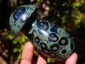 Polished Stromatolite "Kambamba Jasper" Mushrooms x 4 From Katsepy, Madagascar - Toprock Gemstones and Minerals 