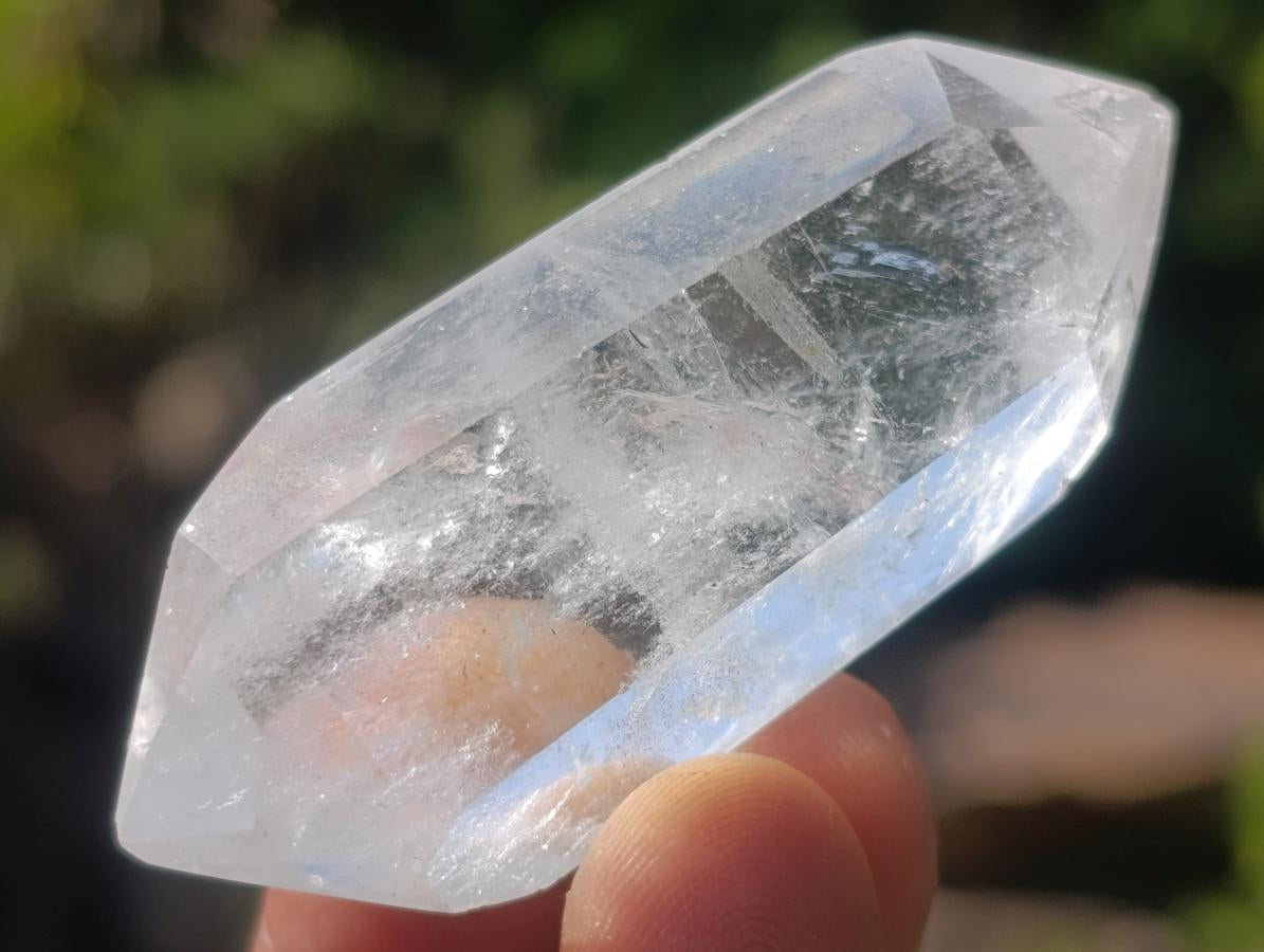 Polished Double Terminated Clear Quartz Crystals x 35 From Madagascar - Toprock Gemstones and Minerals 