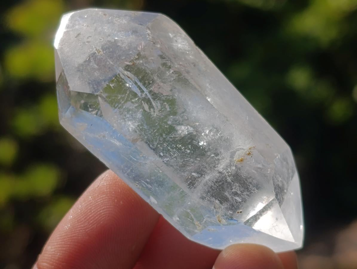 Polished Double Terminated Clear Quartz Crystals x 35 From Madagascar - Toprock Gemstones and Minerals 