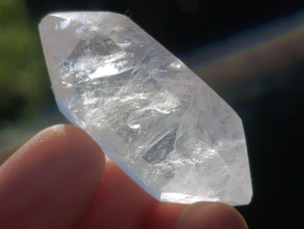 Polished Double Terminated Clear Quartz Crystals x 35 From Madagascar - Toprock Gemstones and Minerals 