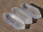 Polished Double Terminated Clear Quartz Crystals x 35 From Madagascar - Toprock Gemstones and Minerals 