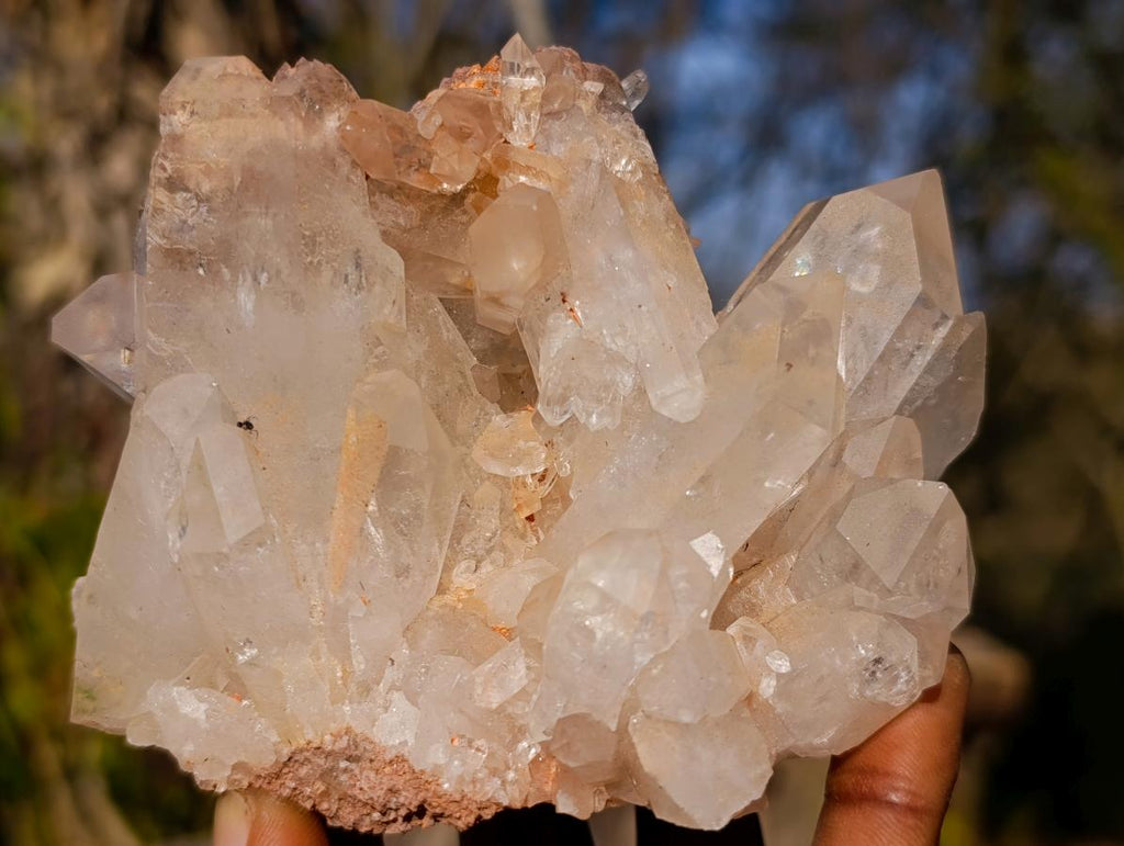 Natural Malagasy Quartz Clusters x 4 From Madagascar - Toprock Gemstones and Minerals 
