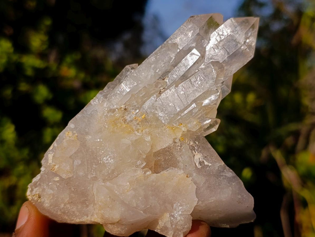 Natural Malagasy Quartz Clusters x 4 From Madagascar - Toprock Gemstones and Minerals 