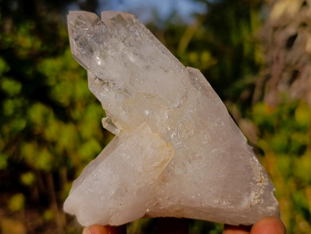 Natural Malagasy Quartz Clusters x 4 From Madagascar - Toprock Gemstones and Minerals 