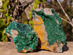 Natural Botryoidal Crystalline Malachite Specimens x 6 From Tenke Fungurume, Congo - Toprock Gemstones and Minerals 