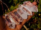Polished Double Terminated Clear Quartz Crystals x 35 From Madagascar - Toprock Gemstones and Minerals 