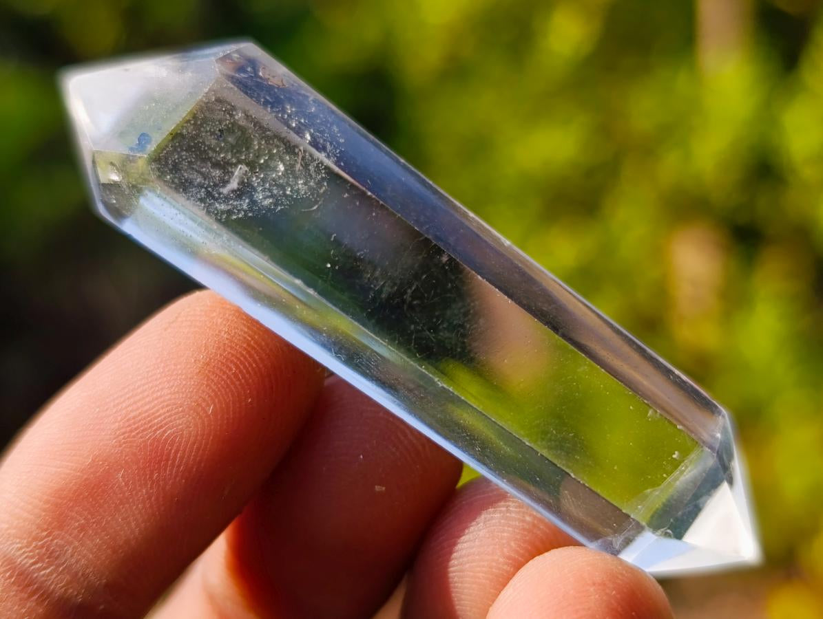 Polished Double Terminated Clear Quartz Crystals x 35 From Madagascar - Toprock Gemstones and Minerals 