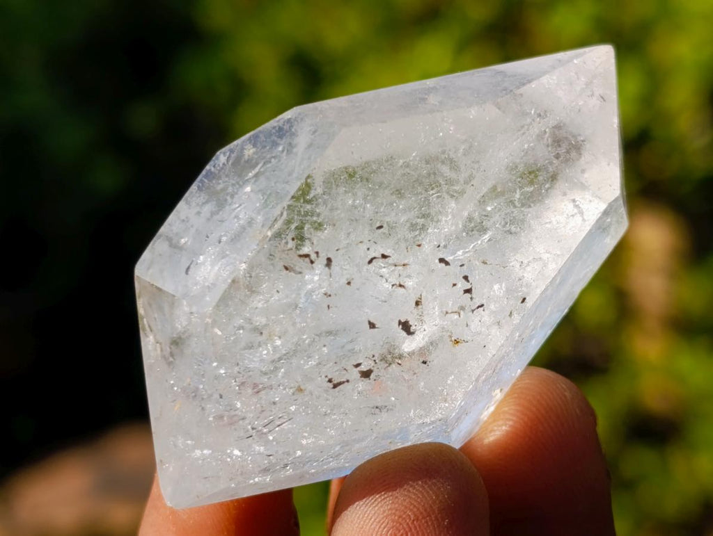 Polished Double Terminated Clear Quartz Crystals x 35 From Madagascar - Toprock Gemstones and Minerals 