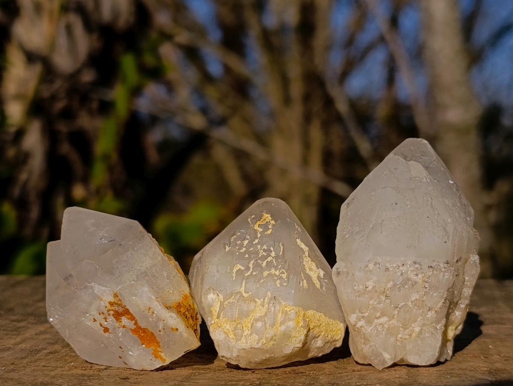 Natural Cascading Candle Quartz Crystals x 35 From Antsirabe, Madagascar - Toprock Gemstones and Minerals 