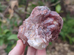 Natural Red Hematoid Quartz Crystals and Clusters x 4 From Karoi, Zimbabwe - Toprock Gemstones and Minerals 