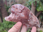 Natural Red Hematoid Quartz Crystals and Clusters x 4 From Karoi, Zimbabwe - Toprock Gemstones and Minerals 