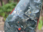 Polished Bloodstone Standing Display Pieces x 3 From Swaziland - Toprock Gemstones and Minerals 
