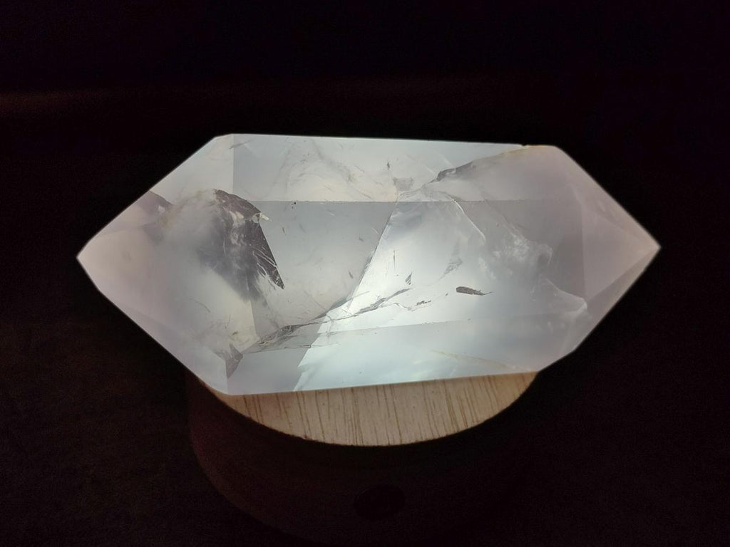 Polished Double Terminated Gemmy Rose Quartz Crystals x 6 From Madagascar - Toprock Gemstones and Minerals 