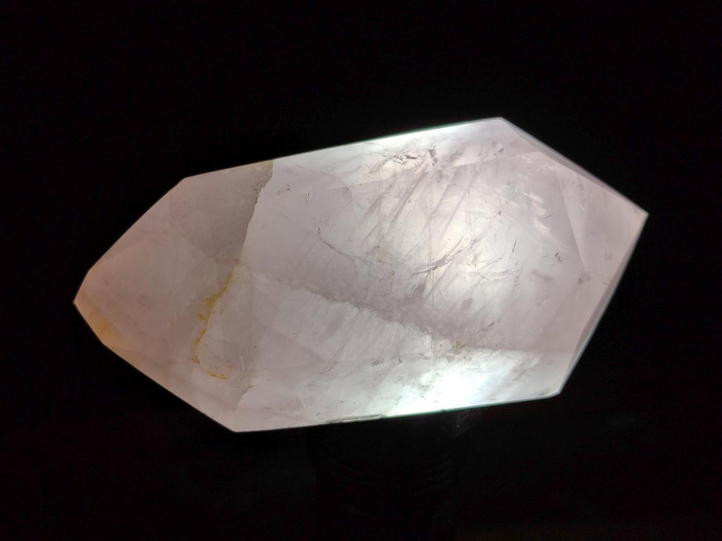 Polished Double Terminated Gemmy Rose Quartz Crystals x 6 From Madagascar - Toprock Gemstones and Minerals 