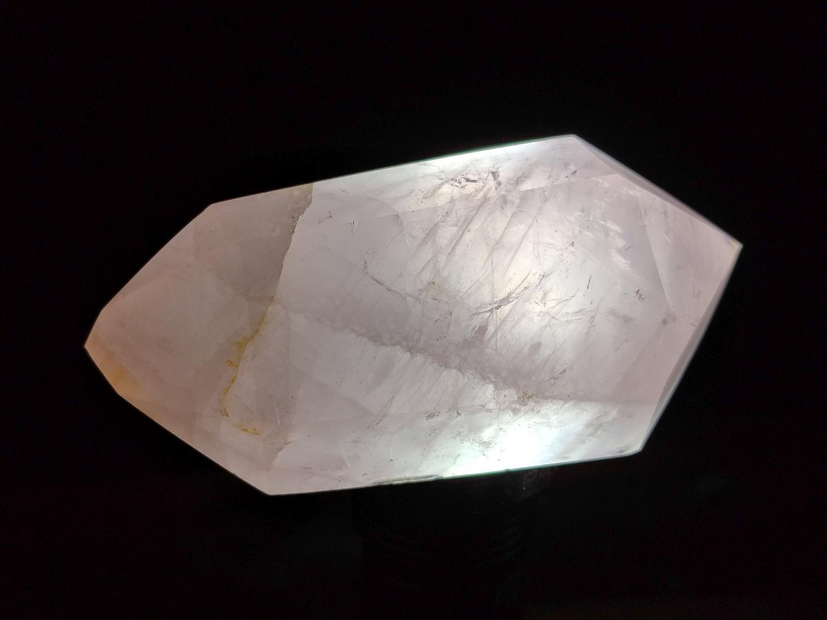Polished Double Terminated Gemmy Rose Quartz Crystals x 6 From Madagascar - Toprock Gemstones and Minerals 