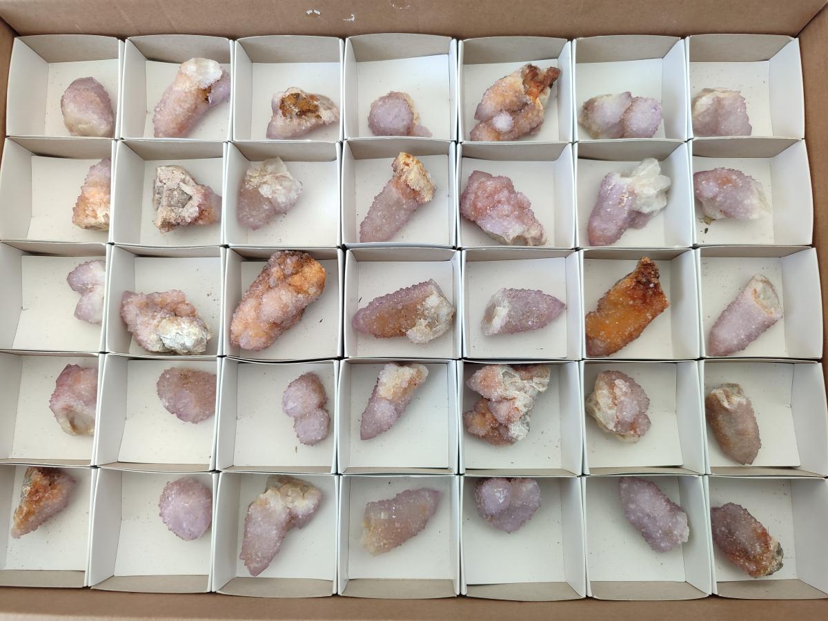 Natural Spirit Amethyst Crystals x 35 From Boekenhouthoek, South Africa - Toprock Gemstones and Minerals 