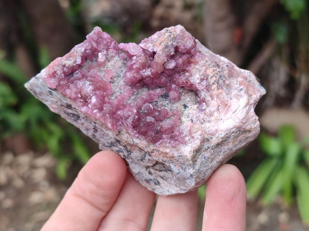 Natural Spherocobaltite Specimens x 6 From Musonoi Mine, Congo - Toprock Gemstones and Minerals 