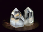 Polished Clear Quartz Pendant Crystals x 20 From Madagascar - Toprock Gemstones and Minerals 