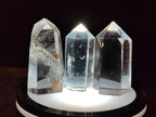 Polished Clear Quartz Pendant Crystals x 20 From Madagascar - Toprock Gemstones and Minerals 