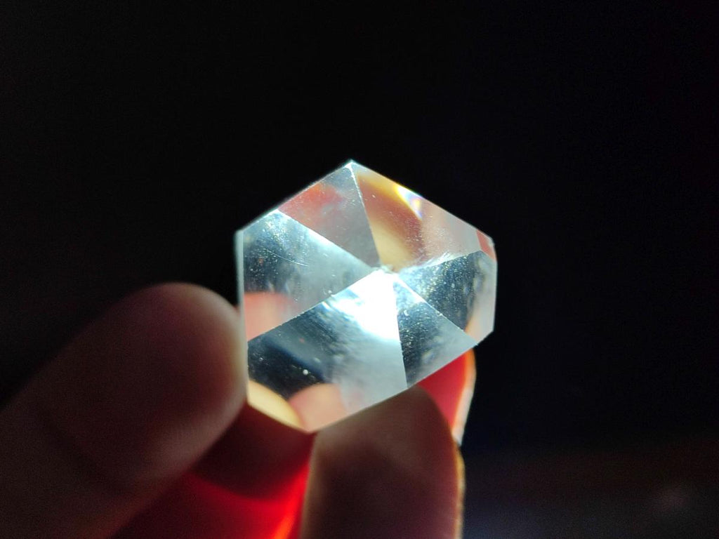 Polished Clear Quartz Pendant Crystals x 20 From Madagascar - Toprock Gemstones and Minerals 