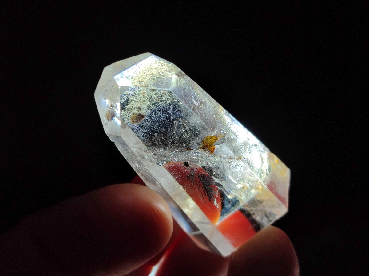 Polished Clear Quartz Pendant Crystals x 20 From Madagascar - Toprock Gemstones and Minerals 