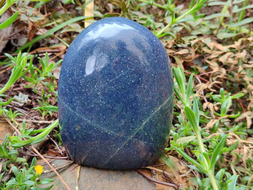 Polished Lazulite Standing Display Pieces x 2 From Madagascar - Toprock Gemstones and Minerals 