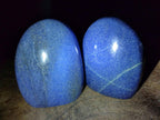 Polished Lazulite Standing Display Pieces x 2 From Madagascar - Toprock Gemstones and Minerals 
