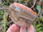 Polished on One Side Polychrome Jasper Nodules x 6 From Androka, Madagascar - Toprock Gemstones and Minerals 