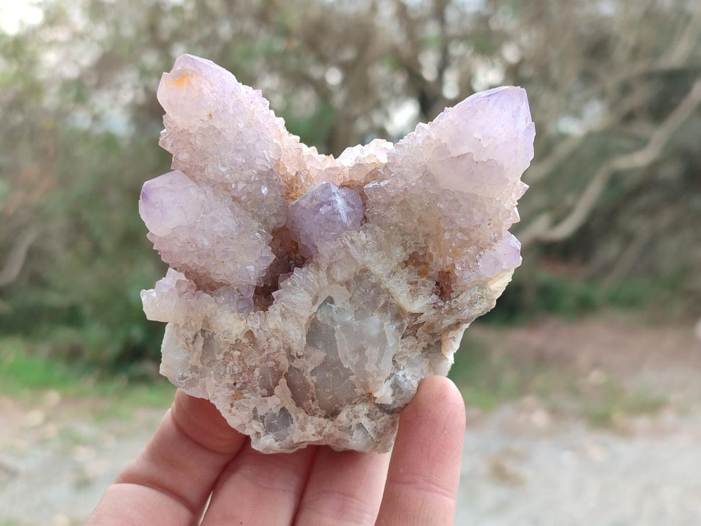 Natural Spirit Amethyst Clusters x 6 From Boekenhouthoek, South Africa - Toprock Gemstones and Minerals 