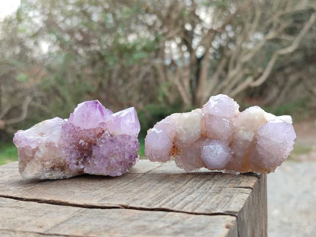 Natural Spirit Amethyst Clusters x 6 From Boekenhouthoek, South Africa - Toprock Gemstones and Minerals 