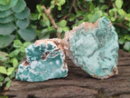 Polished One Side Great Dyke Mtorolite Chrysoprase Slices x 12 From Great Dyke Mountain Range, Zimbabwe - Toprock Gemstones and Minerals 