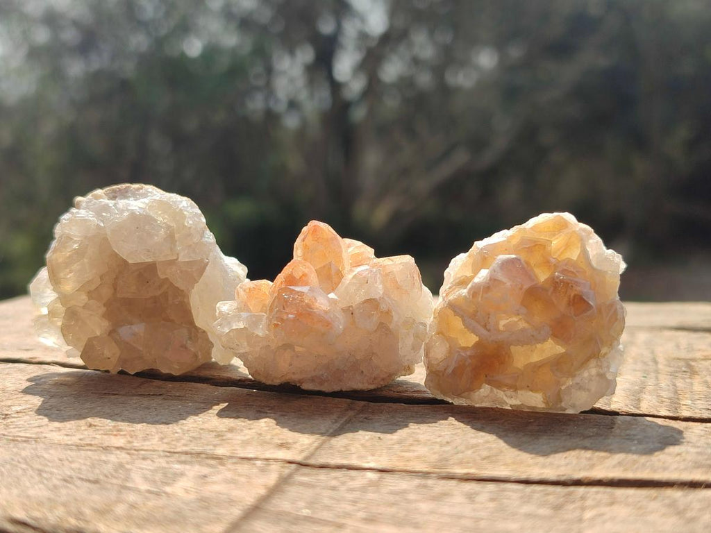 Natural Limonite Quartz Clusters x 70 From Solwezi, Zambia - Toprock Gemstones and Minerals 