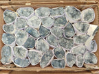 Natural Blue Celestite Specimens x 37 From Sakoany, Madagascar - Toprock Gemstones and Minerals 