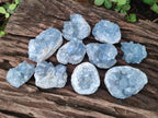 Natural Blue Celestite Specimens x 37 From Sakoany, Madagascar - Toprock Gemstones and Minerals 