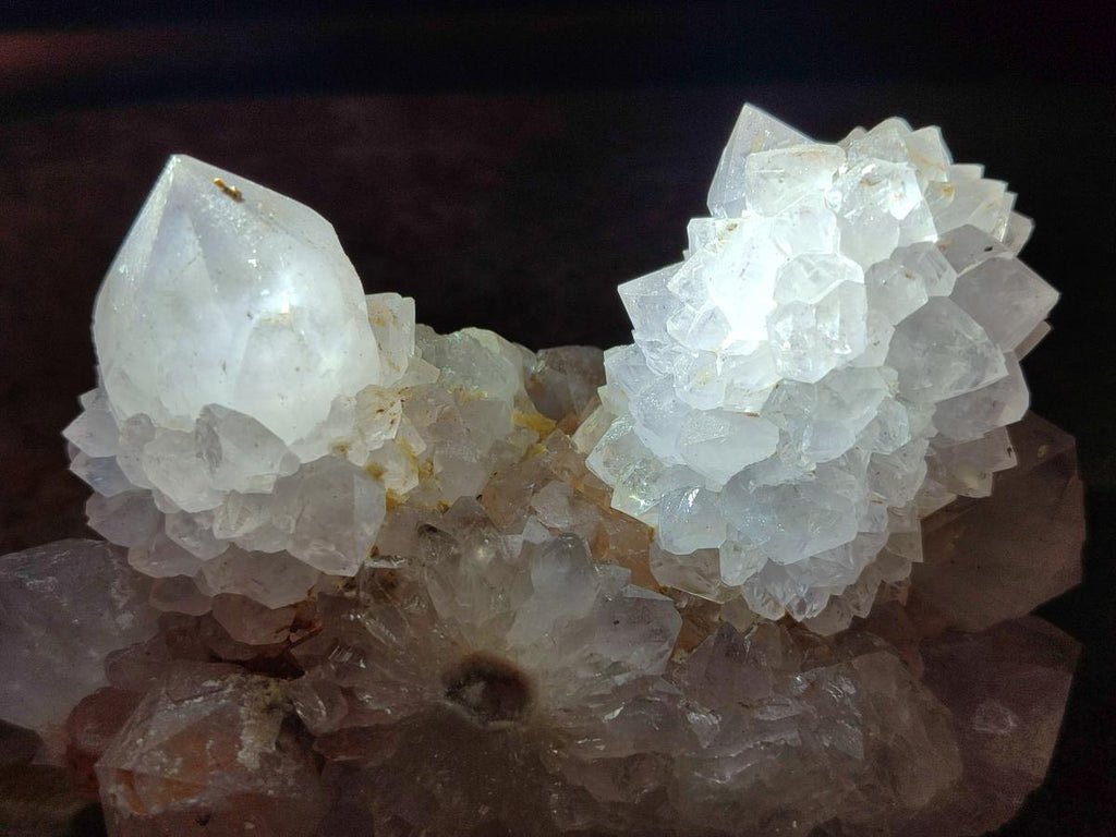 Natural Lilac Spirit Quartz Clusters x 2 From Boekenhouthoek, South Africa - Toprock Gemstones and Minerals 